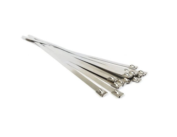 FireSense Stainless Steel Ties - 200mm - Pack of 100