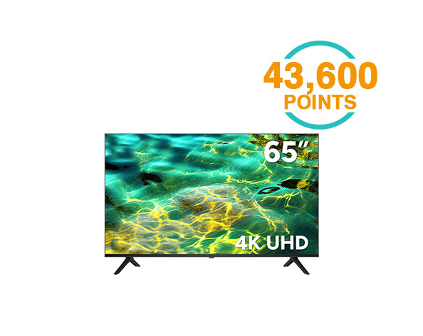 65" LED 4K TV valued at up to $699