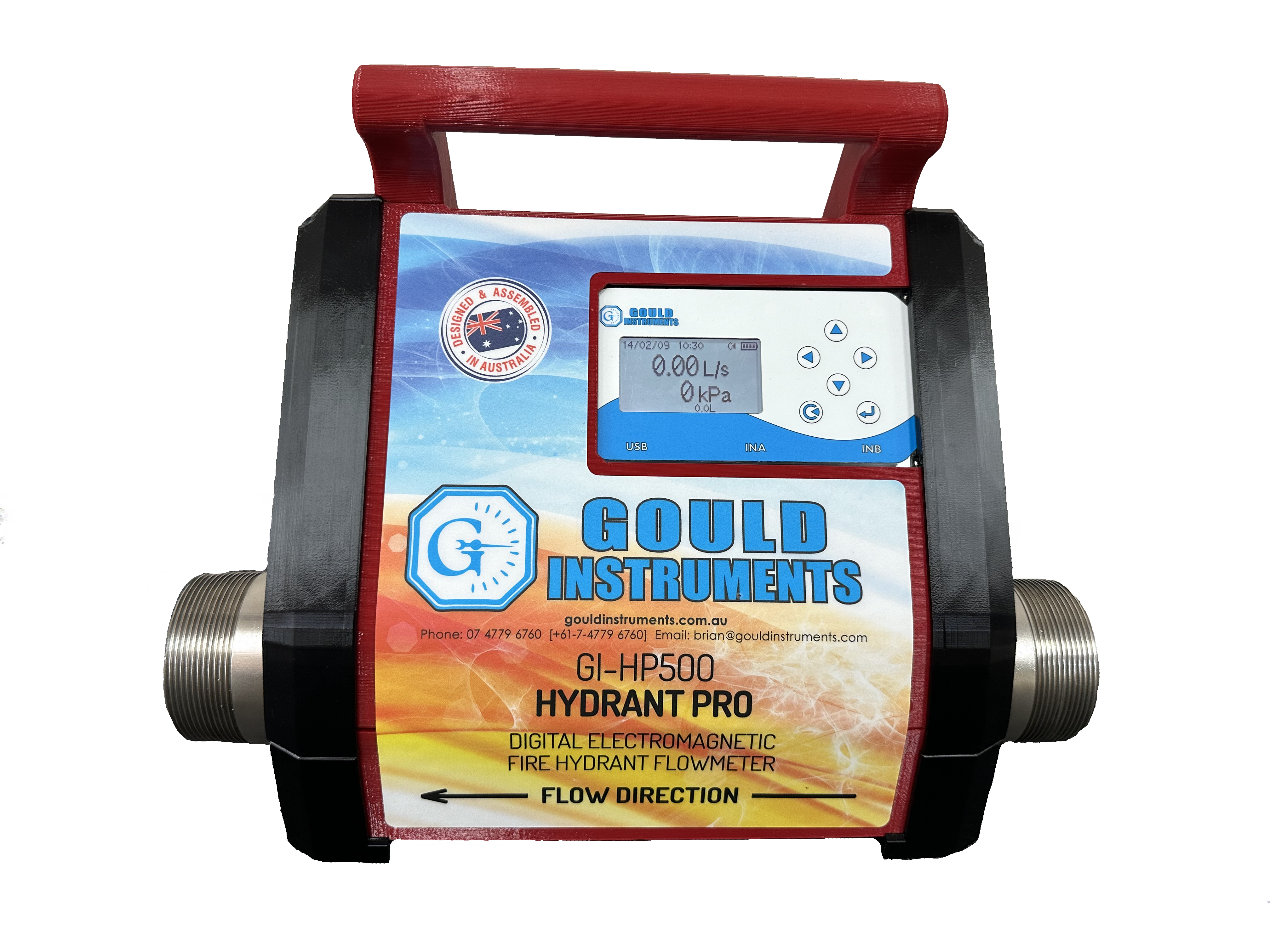 Gould Digital Hydrant Pro Digital Electromagnetic Fire Hydrant Flowmeter