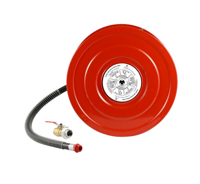 Wolf Swing Arm 25mm x 30m Fire Hose Reel Induction System